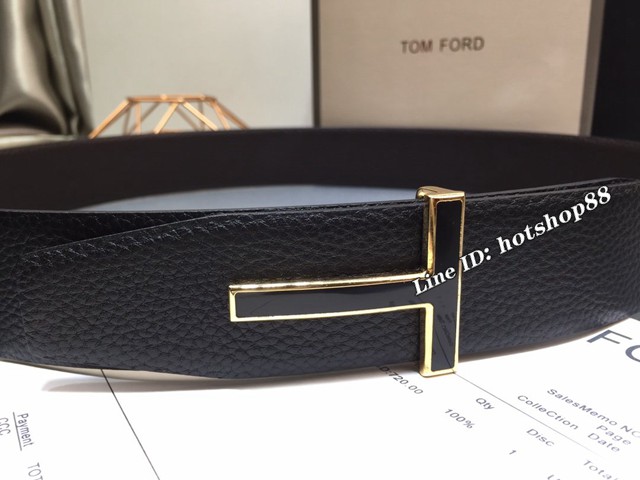 TOM FORD商務男士皮帶 湯姆福特雙面小牛皮腰帶  jjp1881